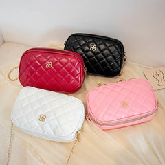Women Chain Mini Bag Square Phone Wild Lady Shoulder Crossbody Messenger Clutch