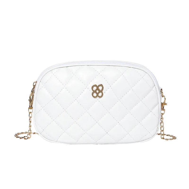 Women Chain Mini Bag Square Phone Wild Lady Shoulder Crossbody Messenger Clutch