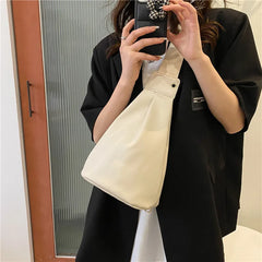 Women Chest Bag PU Leather Crossbody Shoulder Bags Style Small Female Chest Pack