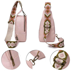 Women Chest Bag Sling Bag Small Crossbody Daypack Lady Shopping Bag