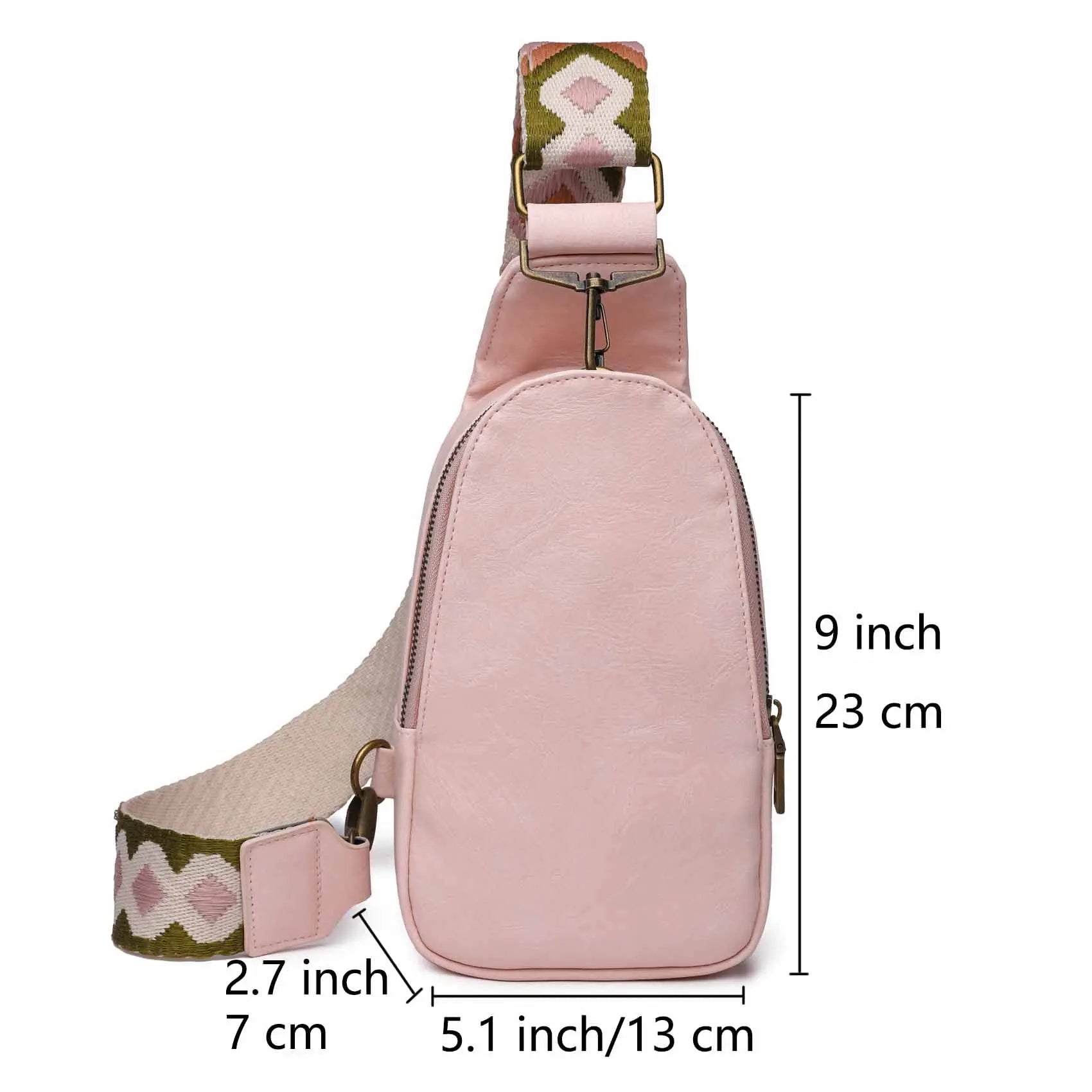 Women Chest Bag Sling Bag Small Crossbody Daypack Lady Shopping Bag