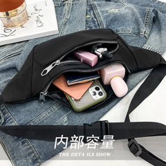 Nylon Women Chest Bag Shoulder Crossbody Phone Sports Waist Fanny Pack