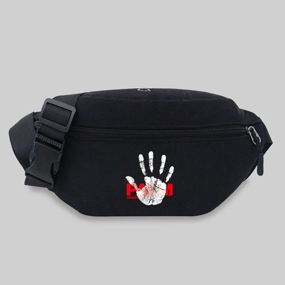 Hand Series Pattern Outdoor Waist Storage Bag