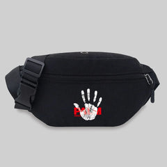 Hand Series Pattern Outdoor Waist Storage Bag