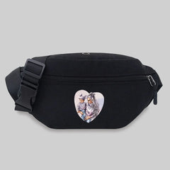 Mom Series Waist Bag Outdoor Sports Storage Messenger Bag