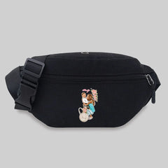 Mom Series Waist Bag Outdoor Sports Storage Messenger Bag