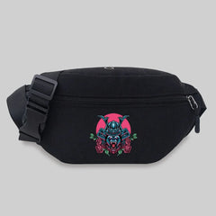 Monster Series Chest Messenger Bag Travel Waist Bag Men Shoulder Crossbody Bag