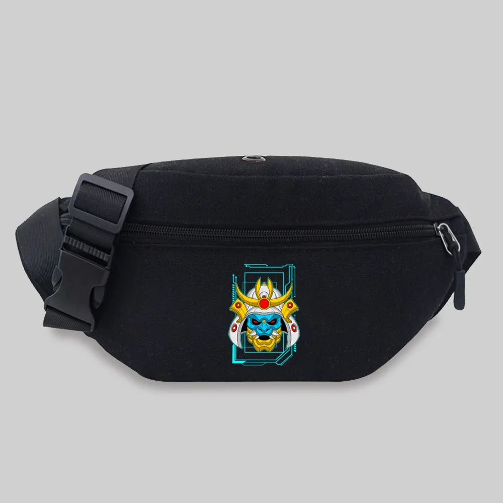 Monster Series Chest Messenger Bag Travel Waist Bag Men Shoulder Crossbody Bag
