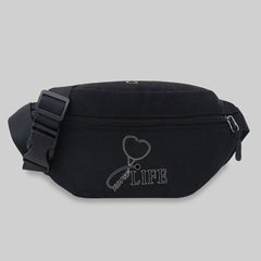 Nurse Series Pattern Chest Messenger Bag for Travel