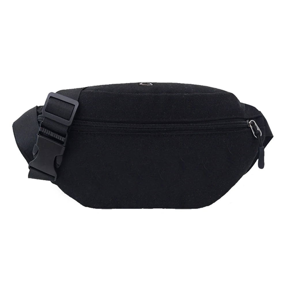 Unisex Travel Waist Bag Paint Letter Series Pattern Chest Messenger Bag