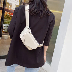 Women Chest Packs High Waist Bag PU Leather Fanny Pack