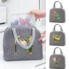 Women Child Insulated Lunch Bag Handbag Nurse Bento Food Lunchbox