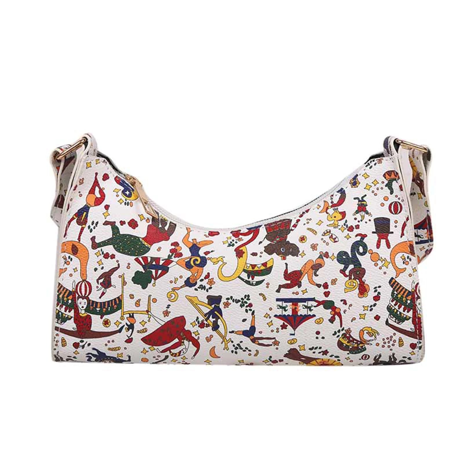 Women Classic Shoulder Bag, Lightweight Clutch with Handle