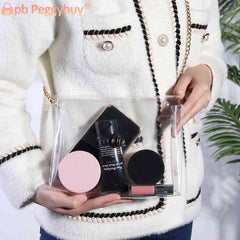 Clear Transparent Crossbody Bag Stadium Approved Small Flap Phone
