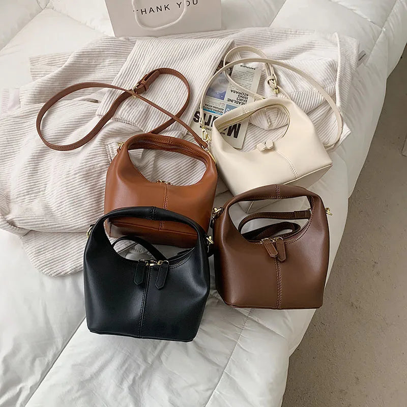 Vintage French Style Women Clutch Crossbody Bag