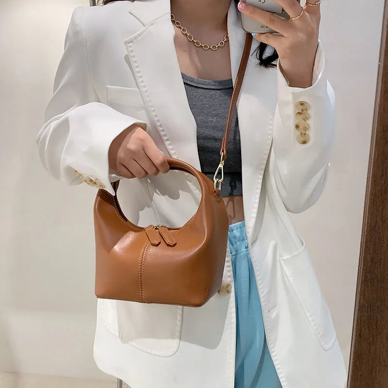Vintage French Style Women Clutch Crossbody Bag