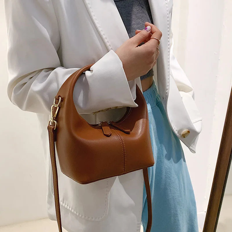 Vintage French Style Women Clutch Crossbody Bag