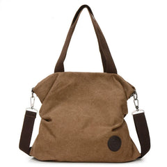 Women Corduroy Canvas Tote Shoulder Bag Foldable Reusable Shopping Bags