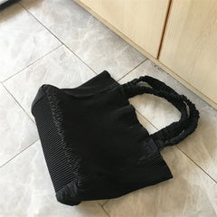 Corduroy Shoulder Bag Big Capacity Tote Handbag All-match Students