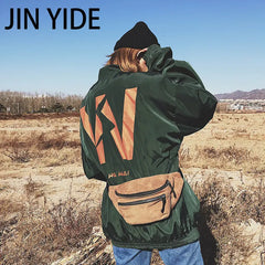Women Corduroy Waist Bag Ladies Canvas Fanny Pack Brown Money Phone Chest Banana
