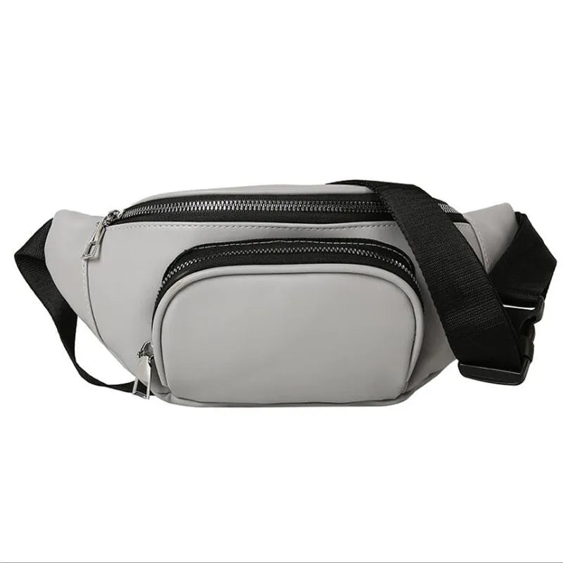 Women Corduroy Waist Bag Ladies Canvas Fanny Pack Money Phone Chest Bag