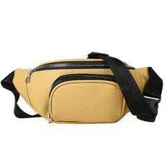 Women Corduroy Waist Bag Ladies Canvas Fanny Pack Money Phone Chest Bag