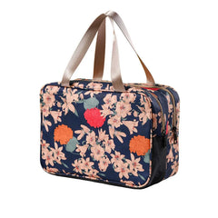 Women Cosmetic Bag Portable Travel Toiletry Waterproof Dry Wet Separation