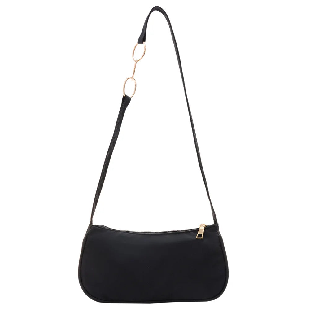 Women Square Shoulder Bag Crossbody Tote Bag Lady Solid Travel Shoulder Bags