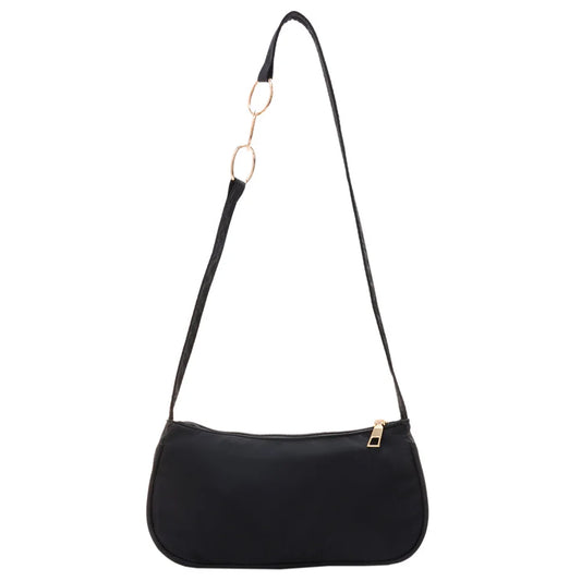 Women Square Shoulder Bag Crossbody Tote Bag Lady Solid Travel Shoulder Bags