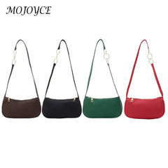 Women Square Shoulder Bag Crossbody Tote Bag Lady Solid Travel Shoulder Bags