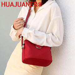 Women Nylon Crossbody Bag Shoulder Messenger Flap Bolsas Small Bag