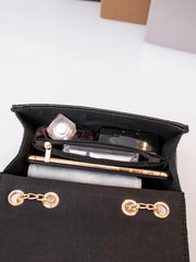 Women Crossbody Bag Diamonds Handbag Shoulder Bags Tassel Purse Embroidery