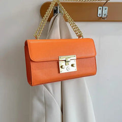 Women Crossbody Bag Flap Bags High PU Leather Chain Shoulder Messenger Handbag