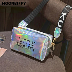 Women Crossbody Bag Messenger PVC Jelly Small Tote Candy Colors Bags