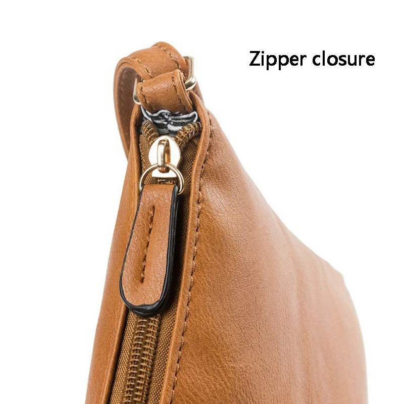 Women Crossbody Bag Mobile Phone Bag Shopper Purse Casual Solid Multifunction Po