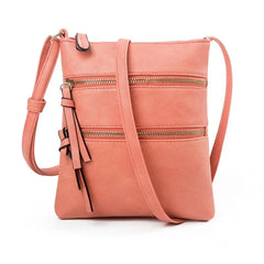 Women Crossbody Bag Mobile Phone Bag Shopper Purse Casual Solid Multifunction Po