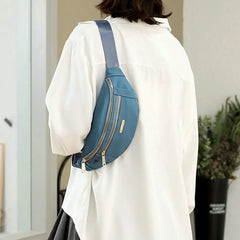 Women Crossbody Bag Fanny Pack Shoulder Bag Storage Chest Bag Waistbag
