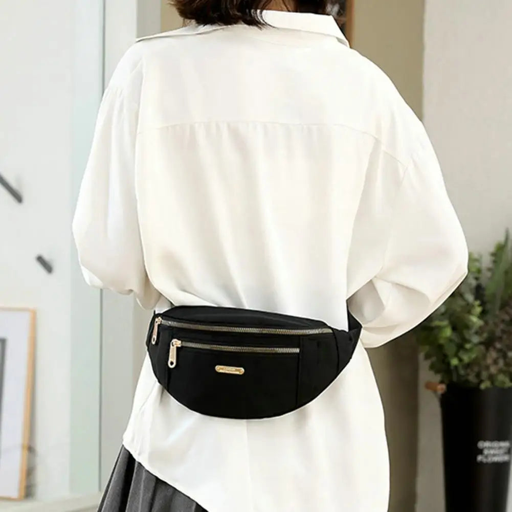 Women Crossbody Bag Large Capacity Chest Bag Waistbag Fanny Pack