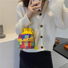 Women Crossbody Bag PU Leather Handbags Girl Shopper Purse