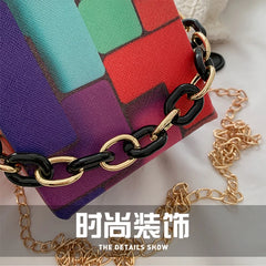Women Crossbody Bag PU Leather Handbags Girl Shopper Purse