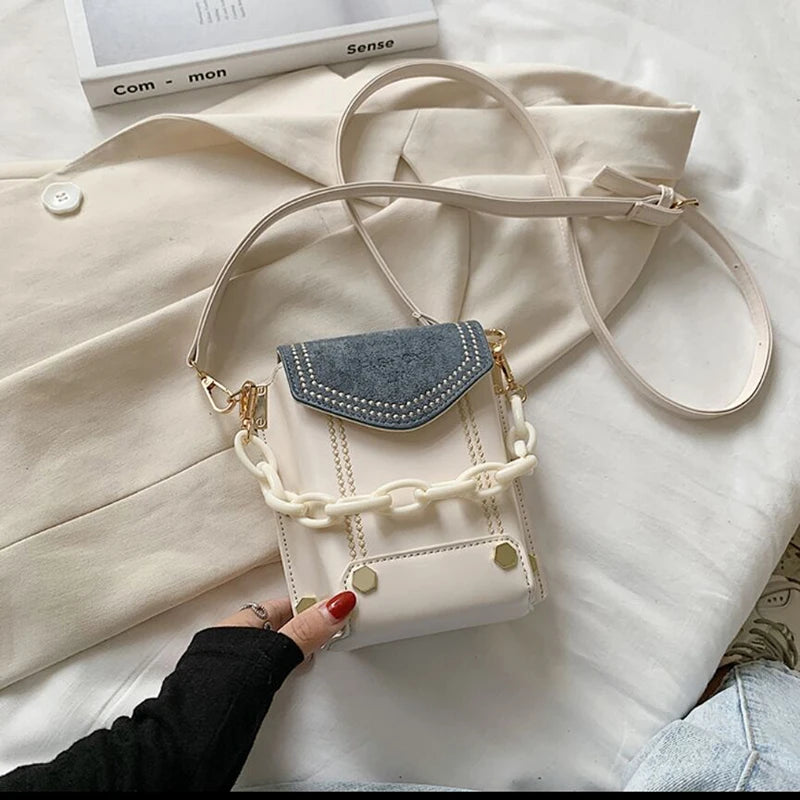 Women Crossbody Bag Small Versatile Shoulder Mini Bucket Bag
