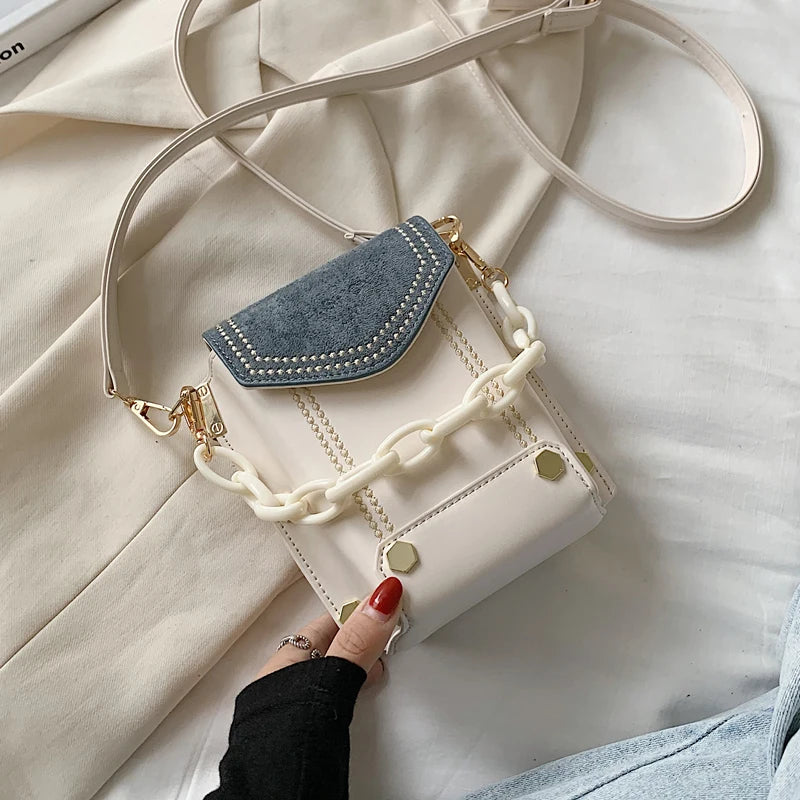 Women Crossbody Bag Small Versatile Shoulder Mini Bucket Bag