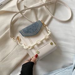 Women Crossbody Bag Small Versatile Shoulder Mini Bucket Bag