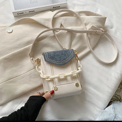 Women Crossbody Bag Small Versatile Shoulder Mini Bucket Bag
