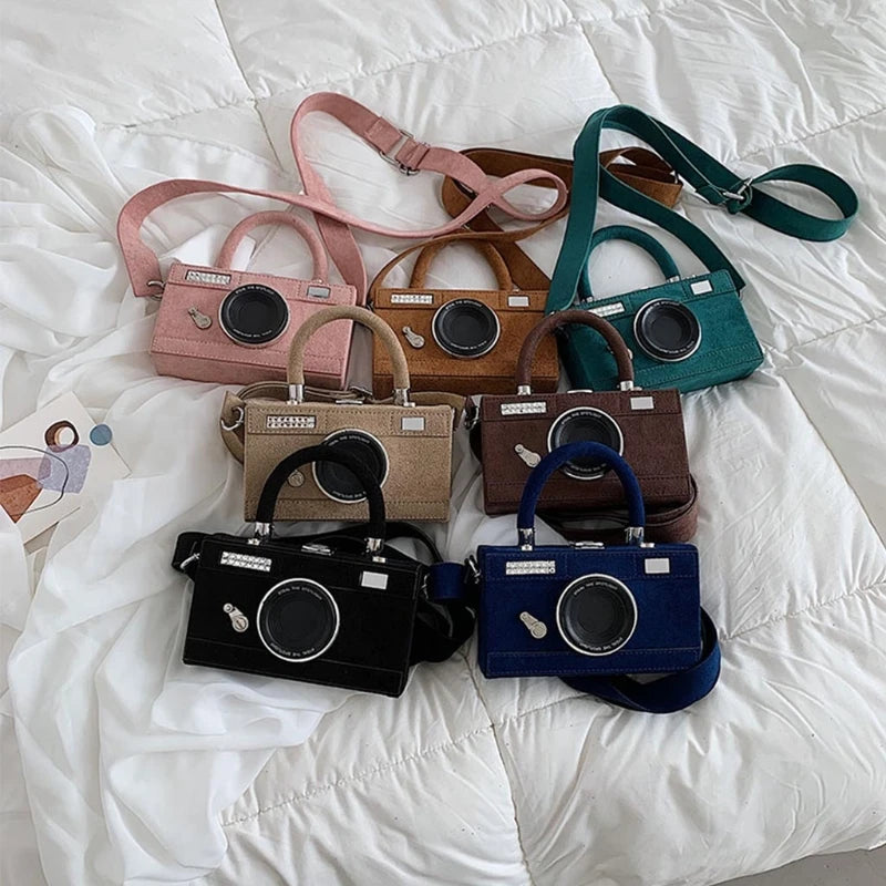 Women Matte Crossbody Bag Tote Handbag with Adjustable Straps