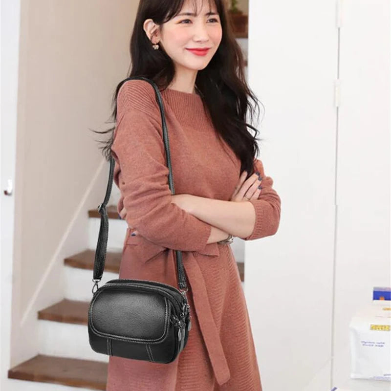 Women Crossbody Bag Messenger Bag Small PU Leather Shoulder Bags Female Handbags