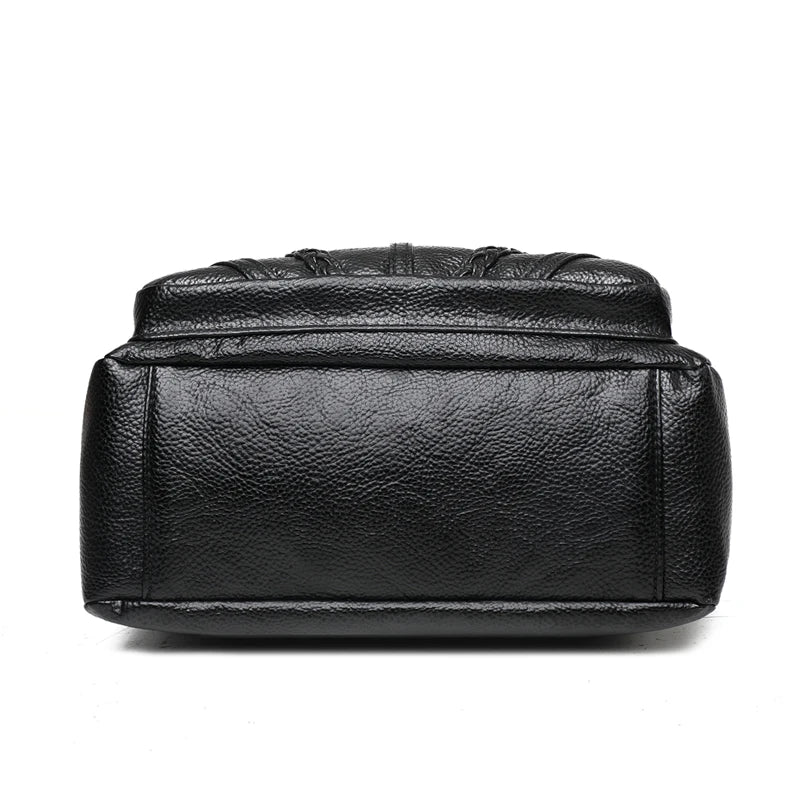 Women Crossbody Bag Soft PU Leather Shoulder Bag Multi-Pocket Mother Bags
