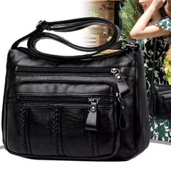Women Crossbody Bag Soft Pu Leather Shoulder Bag Messenger Purse Handbags