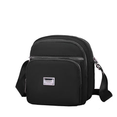 Waterproof Nylon Plaid Crossbody Bag for Women Travel Purse