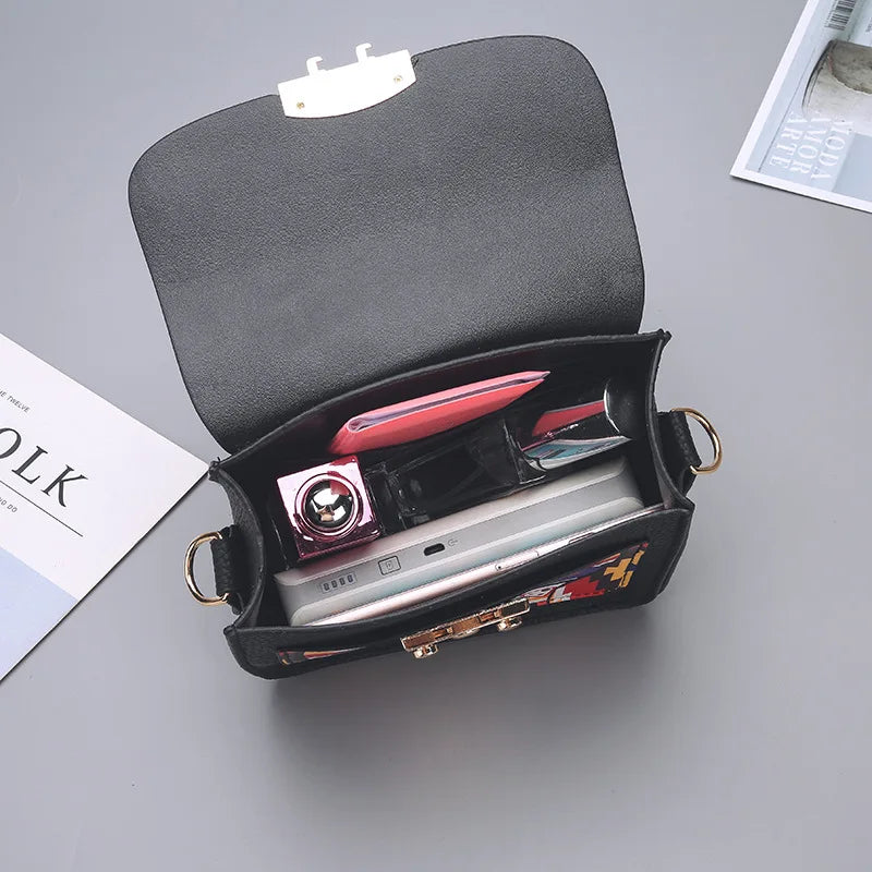 Colorful Stripe Crossbody Bag Shoulder Mini Jelly Purse B052